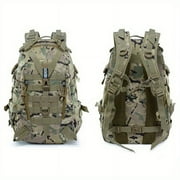 Men's Military-Style Tactical Backpack Camping Backpack Large Multifunction Outdoor Sport Rucksack Backpacks Waterproof Comfort Fit High-Capacity Multi-pocket Outdoor Rucksack